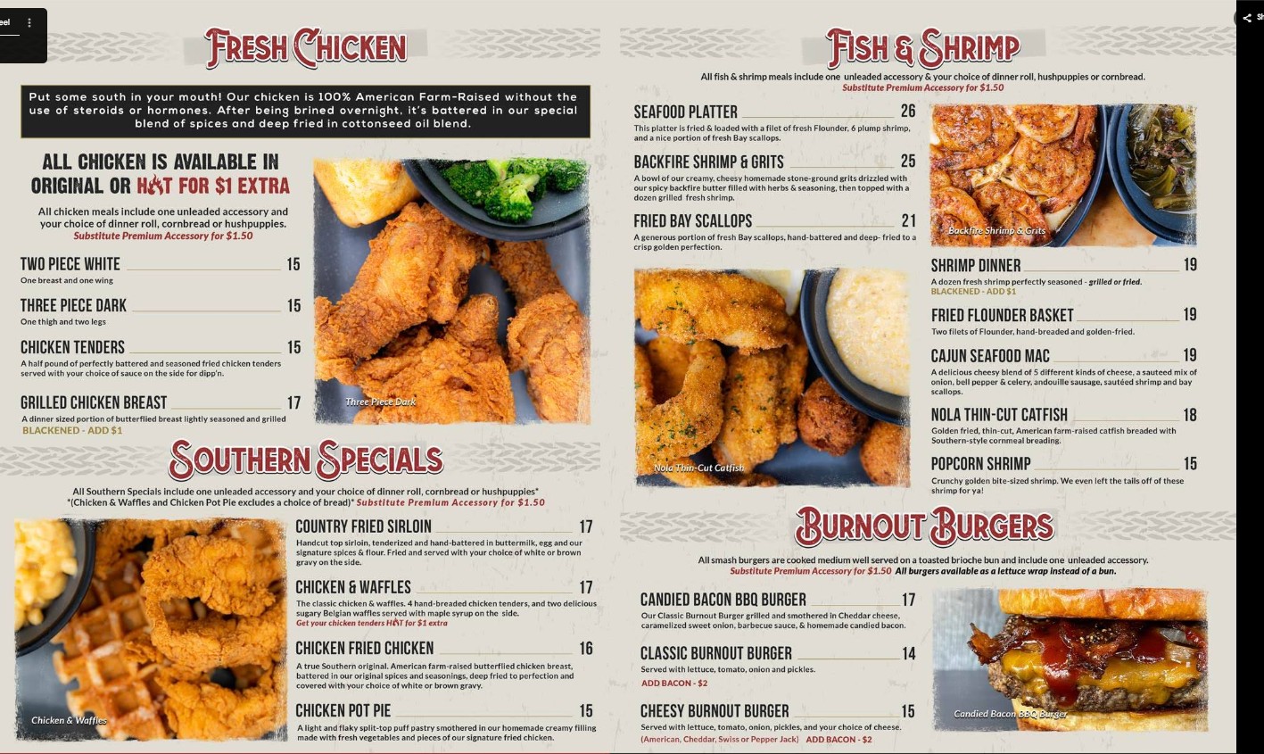 The Wicked Wheel Restaurant | Southern-Inspired Cuisine & Classic Cars ...